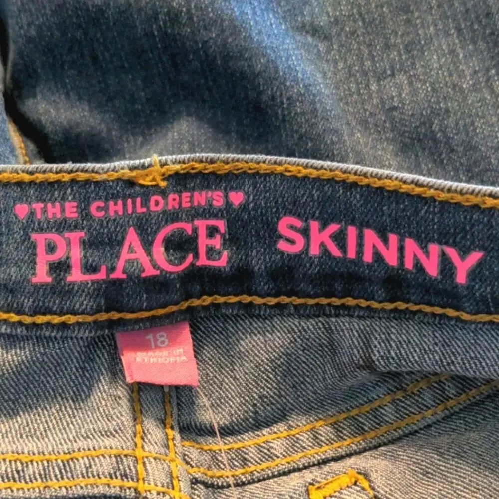 CHILDREN'S PLACE Mid-rise Skinny Jeans Girls 18